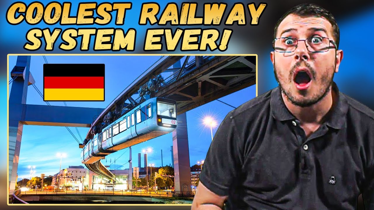 How Is This Even Real?! 🇩🇪 Wuppertal Suspension Train Reaction