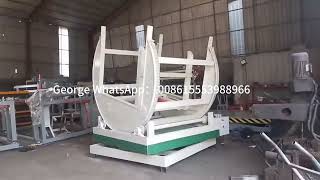 360 degree How to Flip Plywood Panels Automatically Industrial Turnover Machine for Production Line