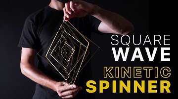 This Tactile Art Piece Will Mesmerize You | Square Wave by Kinetrika