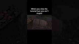 When You Skip the Tutorial but You Ain't Stupid #gaming #funnymemes #vr #memes