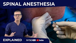 Spinal Anesthesia Explained Part 1 Crash course with Dr. Hadzic