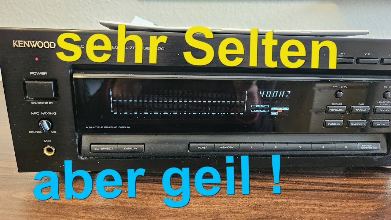 Equalizer Kenwood GE-7030 defekt  aus Ebay, mal wieder ein Fehlkauf