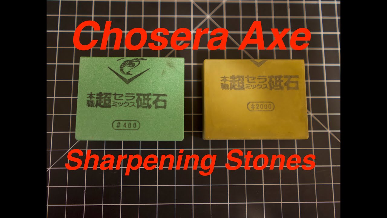 Chosera Stones for Axe Sharpening!