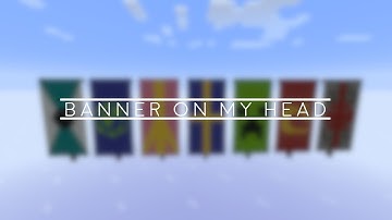 Banner on my head datapack [1.14+]