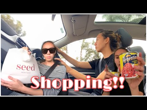 NAGSHOPPING SA FILIPINO GROCERY || DRIVER FOR THE DAY😁