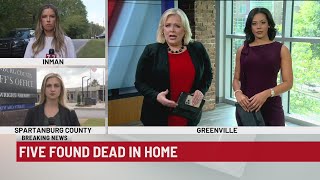 5 found shot dead inside Inman home