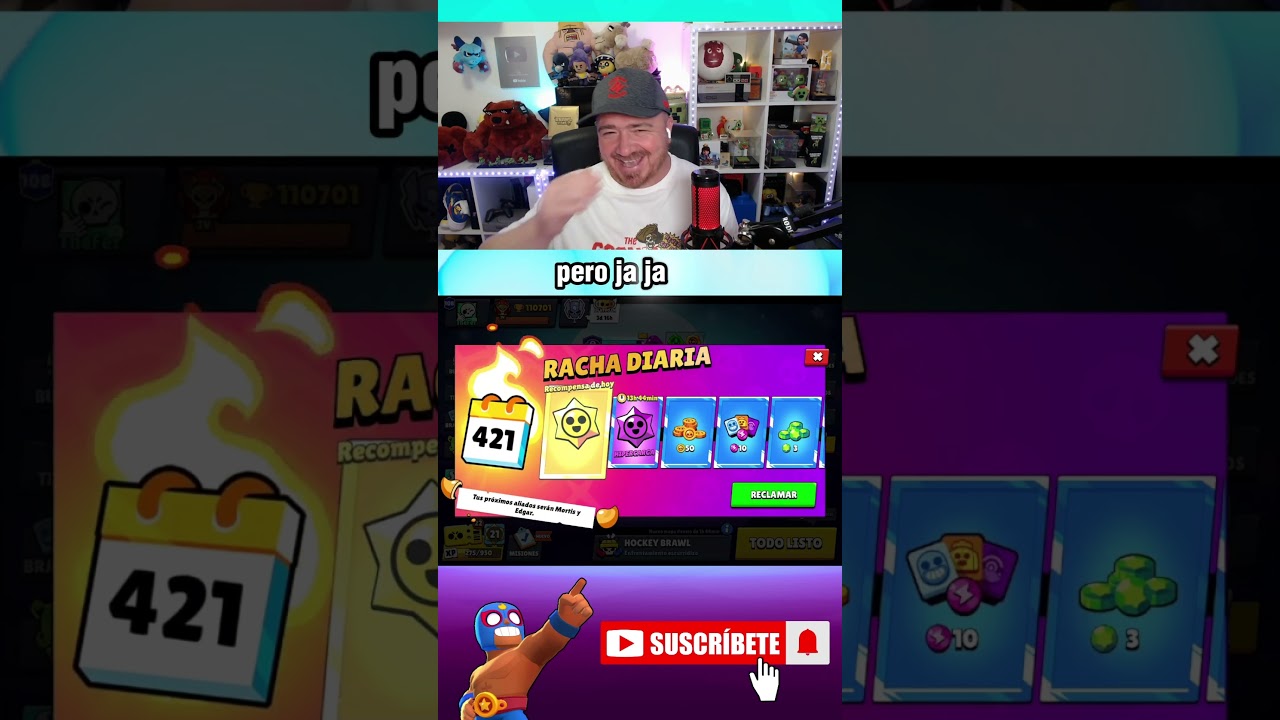 Doble Racha 🤣 #BrawlStars #Shorts #Funny