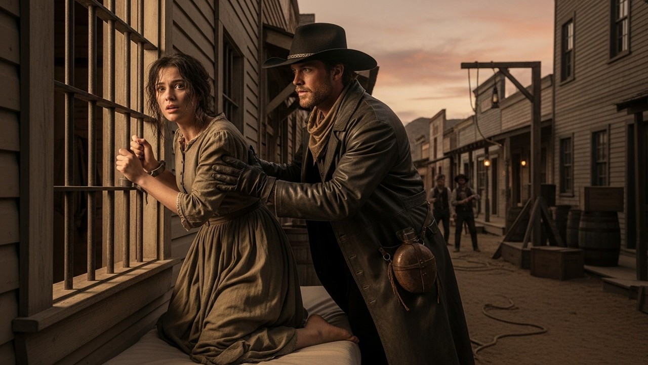 The Vigilantes Said She Had To Hang By Morning, A Cowboy Broke Her Out And Rode Her To Safety