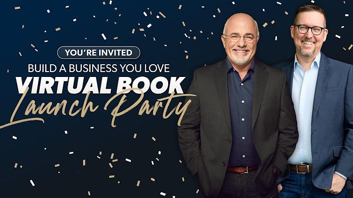 Don’t Miss Dave Ramsey’s New Book Launch — Live!