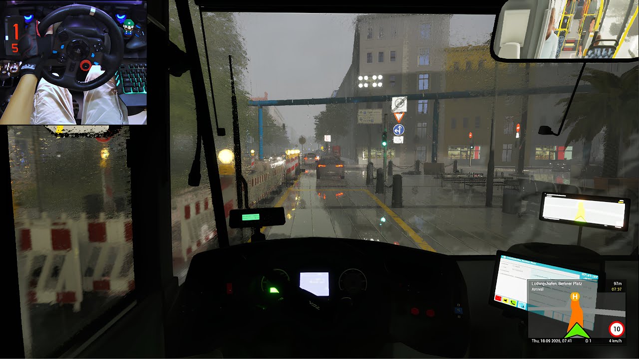 Line 571 - Tour 05 | The Bus | Steering Wheel Gameplay