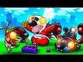 ¡BEBÉ INFECTED SKY escapa de la Guardería para DESTRUIR UNA CIUDAD! (Minecraft)