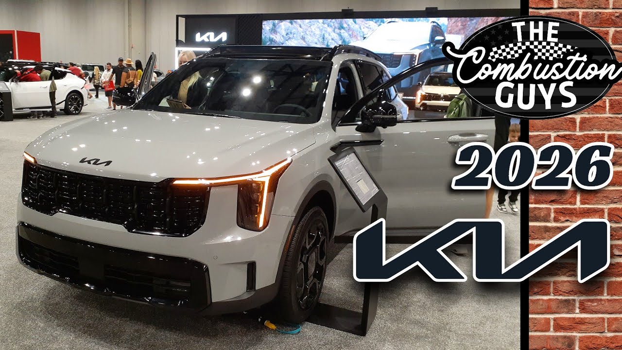 Взгляд на Telluride и Sorento 2026 года от KIA с TheCombustionGuys