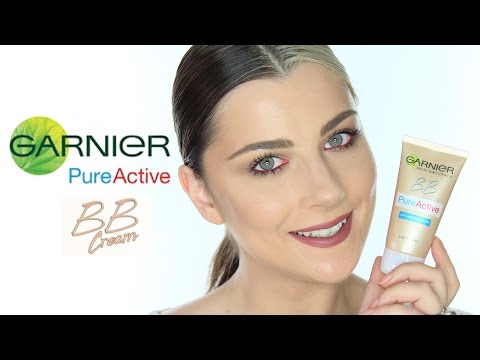 Garnier Pure Active BB Cream  סקירה והדגמה של