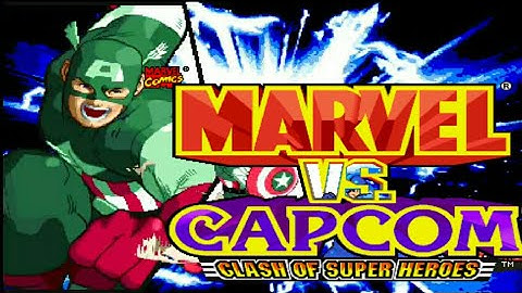 MARVEL VS CAPCOM ANDROID VERSION CAPTAIN AMERICA ALL HYPER COMBO FINISH