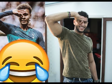 How to Dele Alli challenge/DELE Alli celebration.