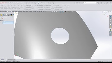 DELETE HOLE COMMAND | SolidWorks 2020 | EDG 4111