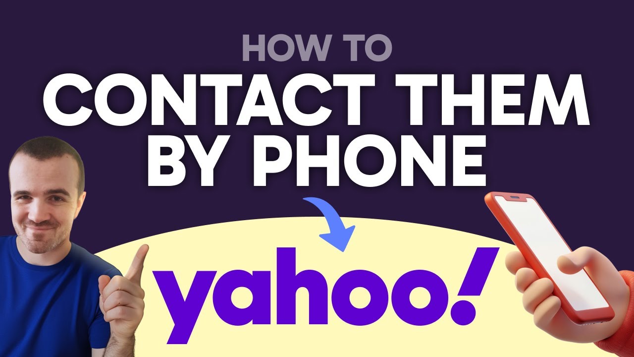How to Contact Yahoo by Phone (Step by Step) - YouTube