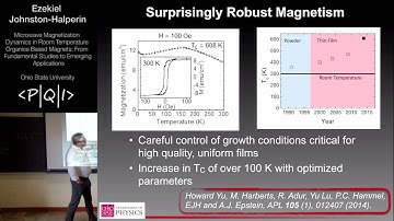 Ezekiel Johnston: Microwave Magnetization Dynamics