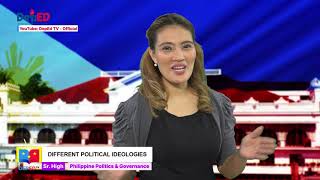 SHS PHILIPPINE POLITICS AND GOVERNANCE Q1 Ep2: Different Political Ideologies