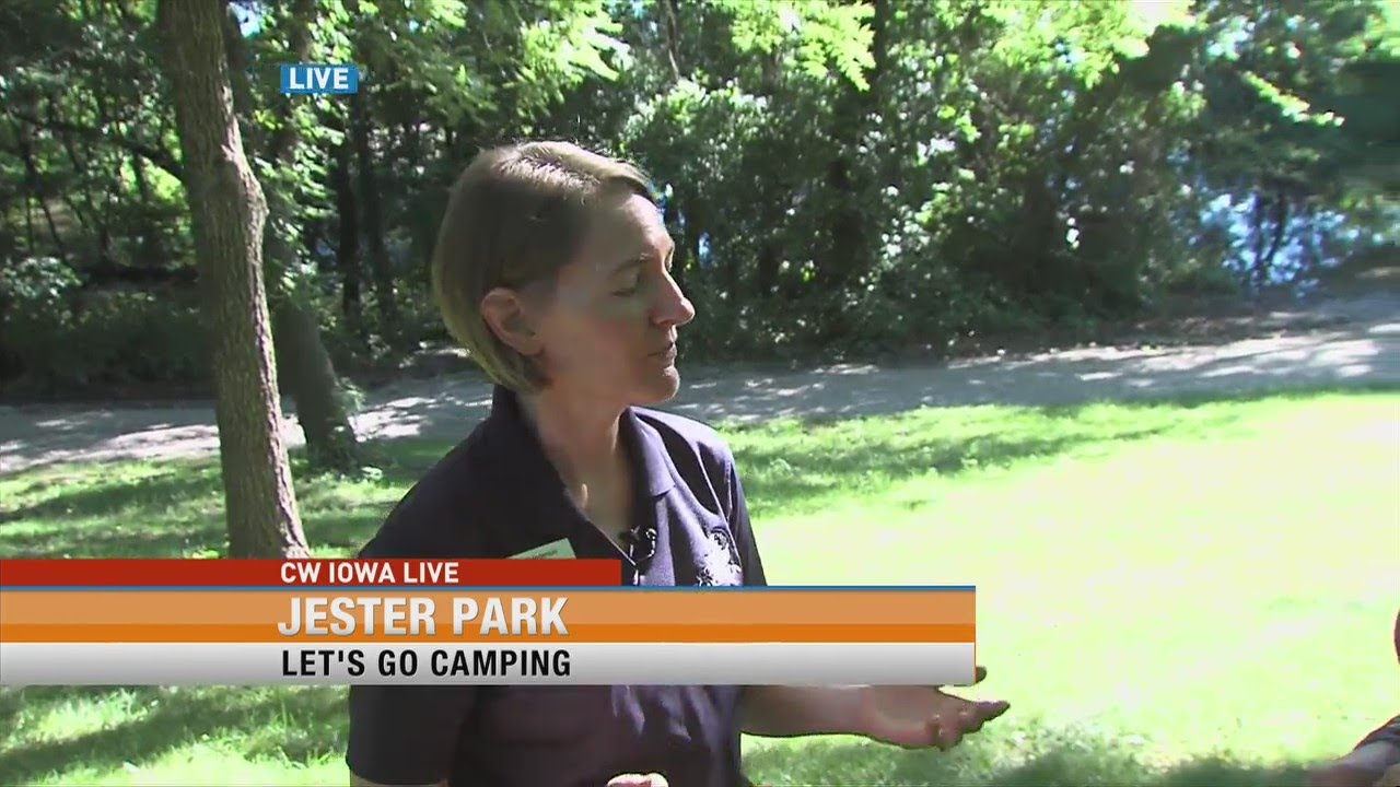 Let's Go Camping - Jester Park