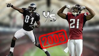 Terrell Owens vs DeAngelo Hall (2005) | WR vs CB Matchup