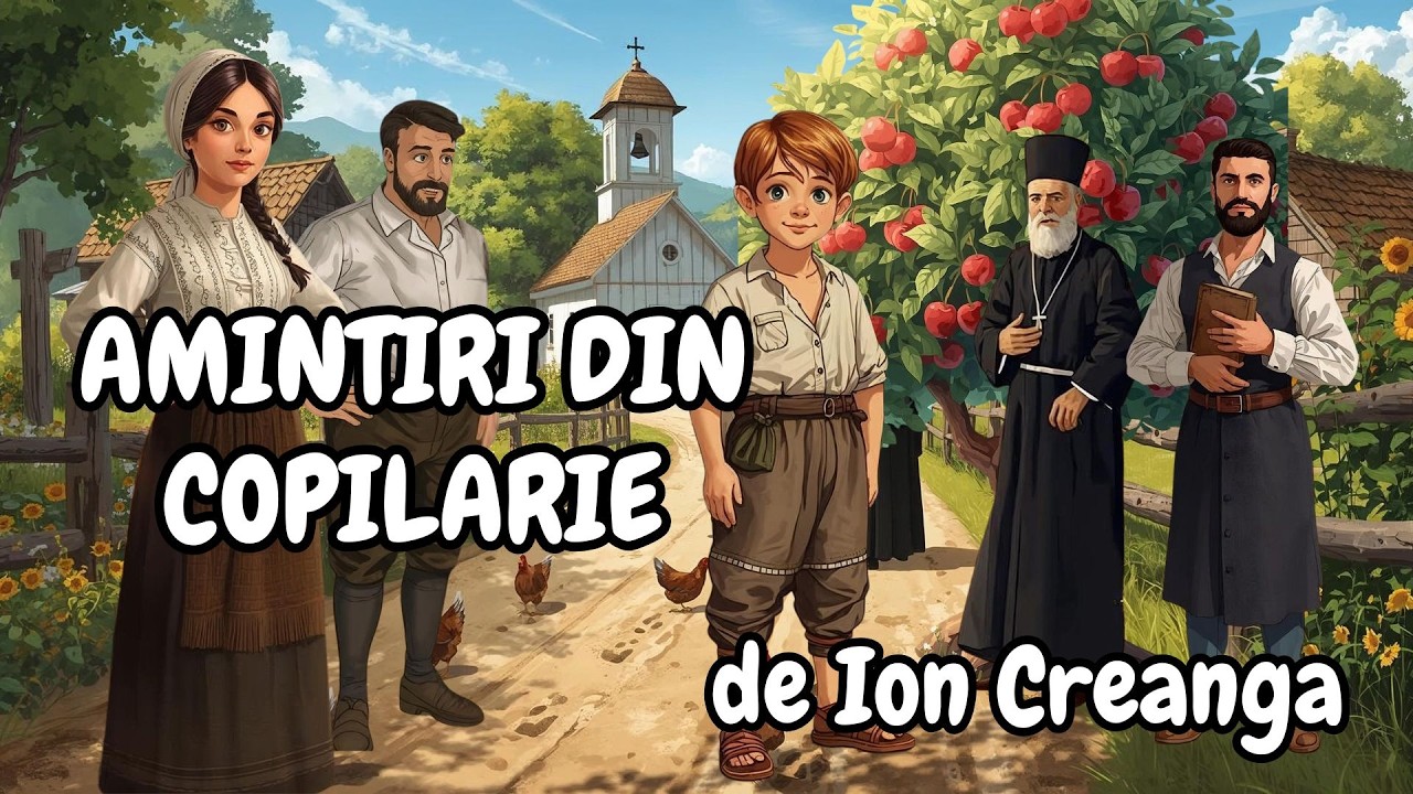 💮 Amintiri din Copilarie de Ion Creanga | Povesti pentru copii | Părțile I, II, III, IV 💮