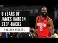 James Harden | Over 90 Minutes of Harden Step-Backs | Houston Rockets