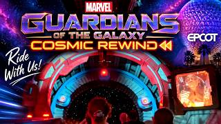 RIDE ONLY: Guardians of the Galaxy: Cosmic Rewind POV Ride | EPCOT Disney World 4K