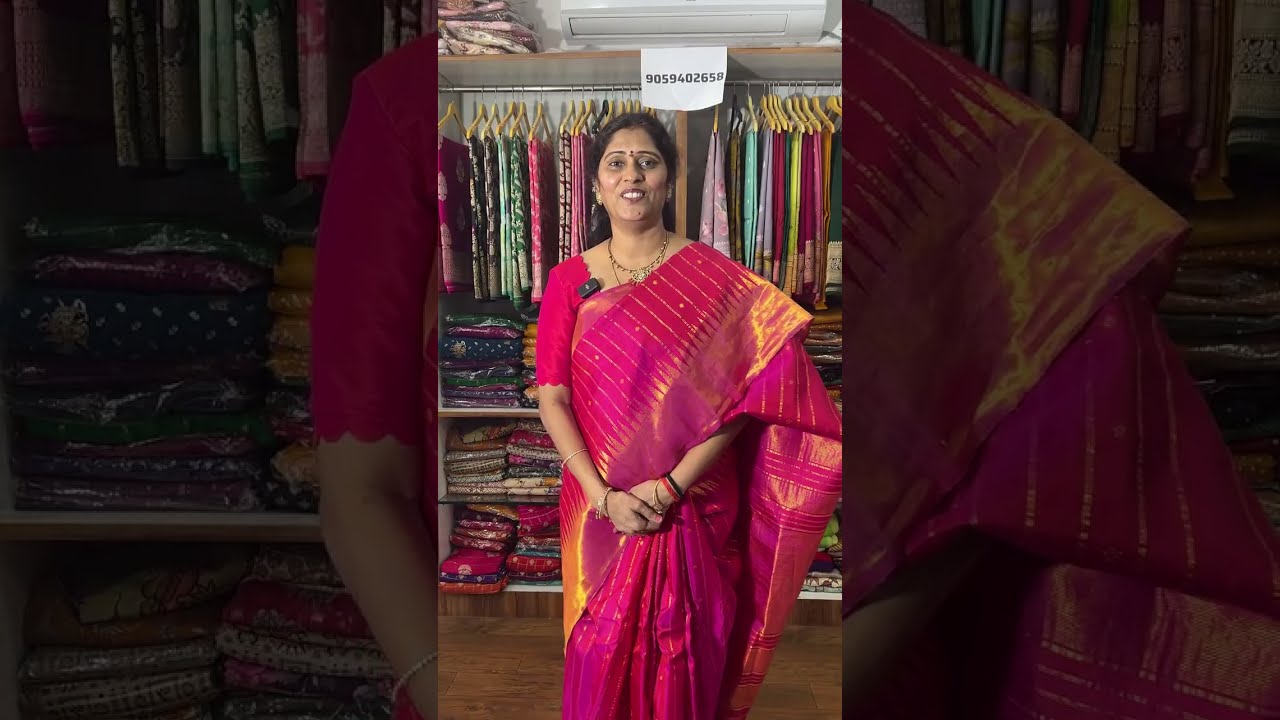 🔴 LIVE | Pure Gadwal Pattu Handloom Sarees – Exclusive Collection at Asha Boutique #live 