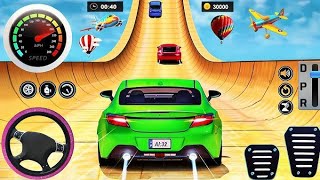 Stunt automobilistici estremi su rampa 3D – Sfida impossibile sulla mega rampa! 🚗💥 screenshot 2