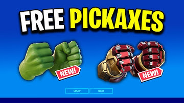 How To Get The FREE "Hulk Smashers" Pickaxe in Fortnite!