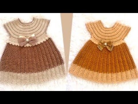 youtube vestido de croche infantil passo a passo