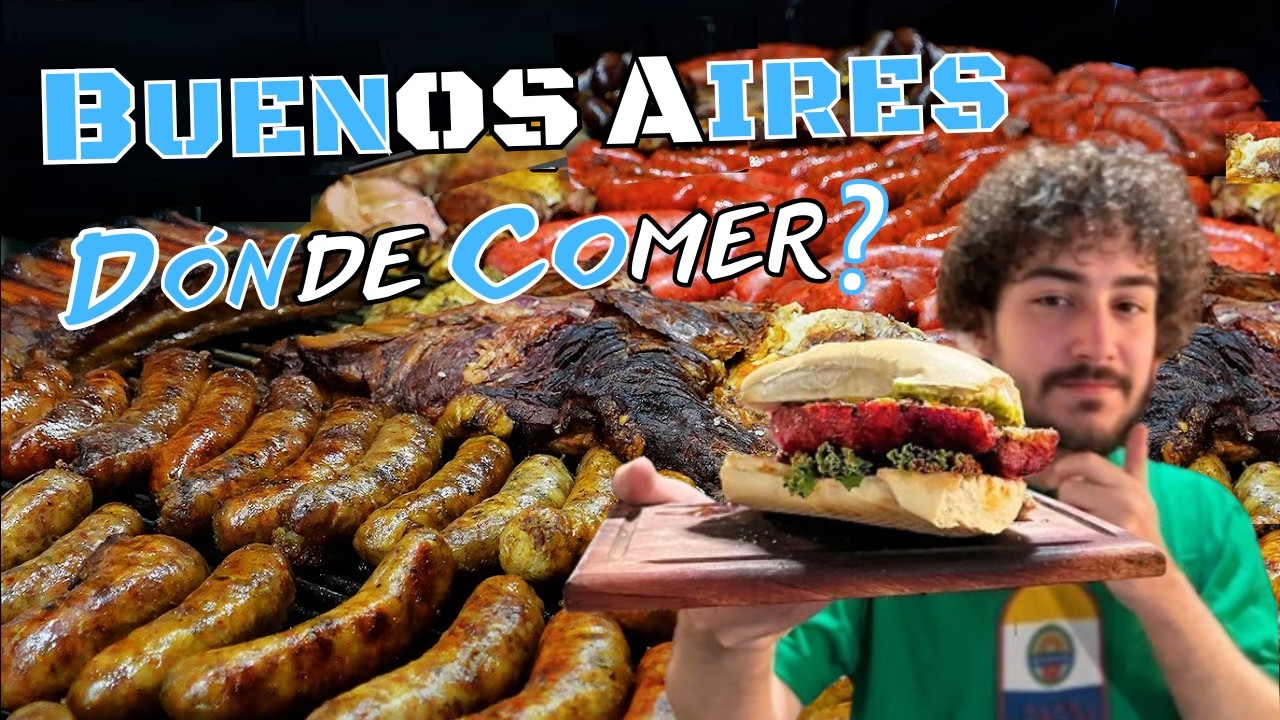 BUENOS AIRES 🇦🇷 | Los Mejores Lugares para COMER | Guía Completa (2026)✔️