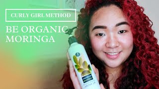 FIRST IMPRESSION REVIEW : BE ORGANIC MORINGA | PERFECT FOR PROTEIN WASH DAY