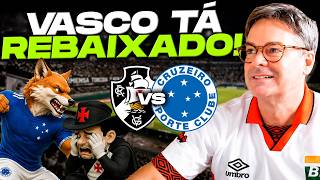 VASCO X CRUZEIRO - O VASCO VAI CAIR VAMOS RAPOSA REACT AO VIVO