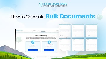 How to Generate Bulk Documents | Step-by-Step Flow Builder Tutorial
