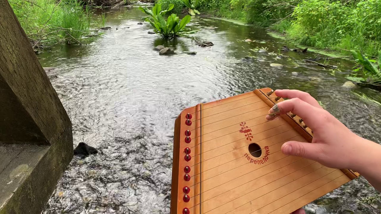 Yiruma’s River Flows in You cover w/ Russian lap harp- 