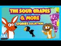 Fox and The Sour Grapes, The Clever Crow & Lion and Mouse (Children Story Collection)