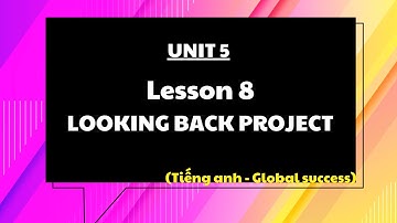 Giáo án powerpoint Unit 5 Lesson 8 Looking back - Project | Powerpoint Tiếng anh 10 Global Success