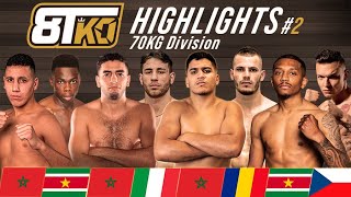 8TKO 70KG TOURNAMENT FINAL & SEMI FINALS I HIGHLIGHTS