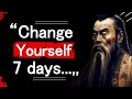 Change yourself in 7 days  self improvement  decent history quotesofficial