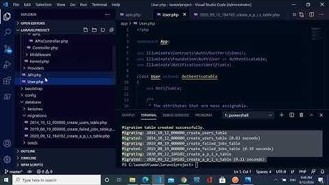 How to create Laravel RESTful API for Android and IOS Applications.
