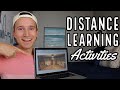 10 FUN Activites for Distance Learning
