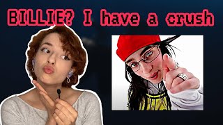 Billie Eilish LUNCH music video reaction (me blushing
