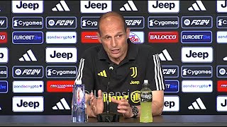 Conferenza stampa ALLEGRI pre Juve-Salernitana: "Chiesa e Yildiz acciaccati, Djalò può giocare..."