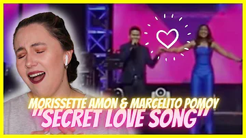Morissette Amon & Marcelito Pomoy "Secret Love Song" | Reaction Video