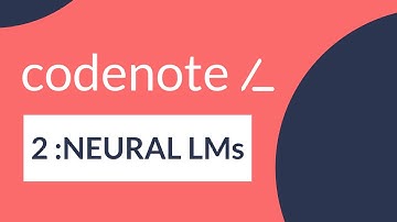 Codenote: Neural Language Models