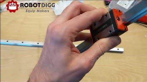 RobotDigg Linear Rail and Carriage