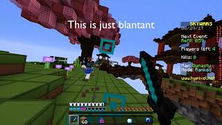 Exposing 2.3k, 2.7k and 2.6k Cheaters in Ranked Skywars