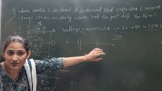 Numericals on combination of Capacitor (class 12th)